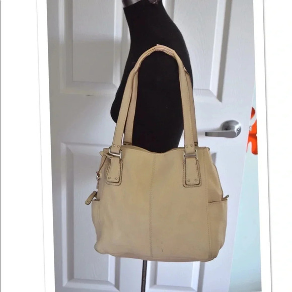 Fossil leather tote bag - Picture 3 of 8